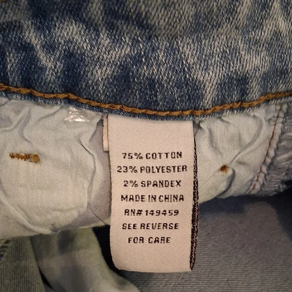 Ashley Mason Sky Blue Star Embellished Wide Leg Jeans. Great Condition Size 5 - Picture 12 of 13